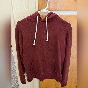 Cotton On Men's Hoodie, Size Small, Burnt Red